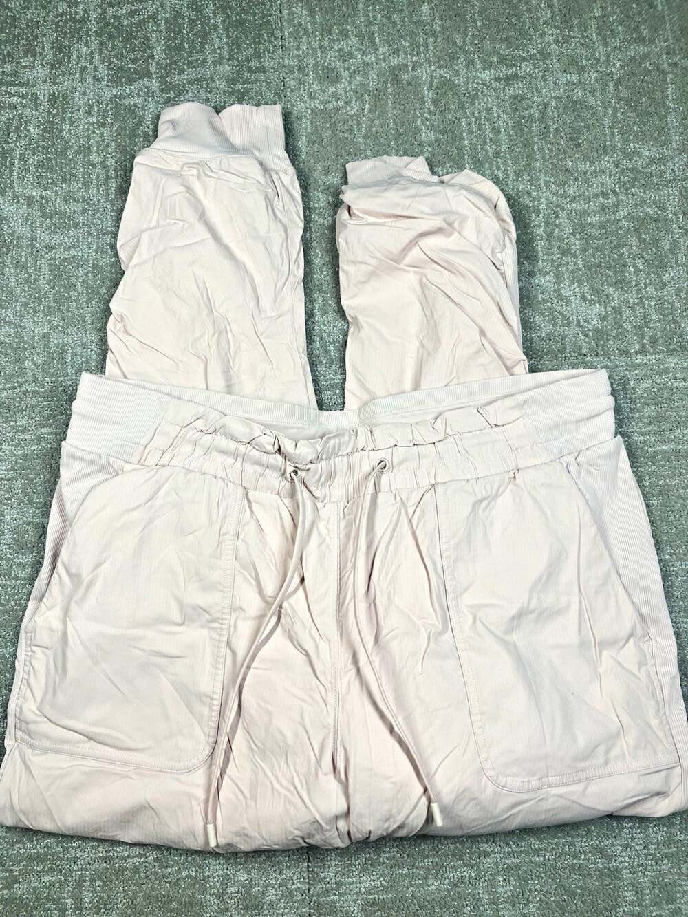 Lululemon Beyond the Studio 7/8 Jogger Pant Pink Women Size 14